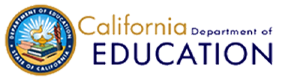 California department of education logo